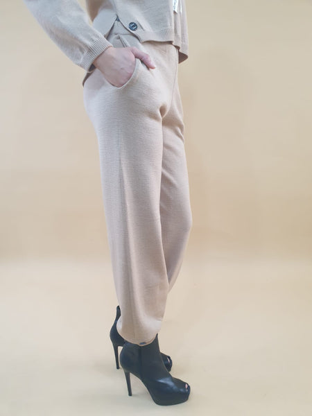 ART 18 PANTALONE TUTA CAMMELLO - SU MISURA