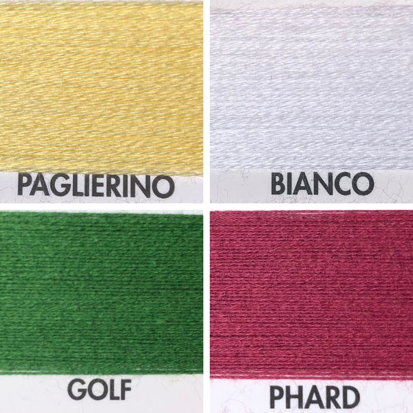 colori: paglierino, bianco, verde golf, phard.